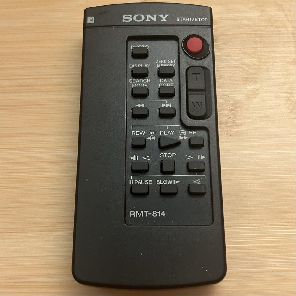Sony RMT-814 Camcorder Remote Control OEM DCR-TRV840 DCR-TRV320 DCR-TRV27